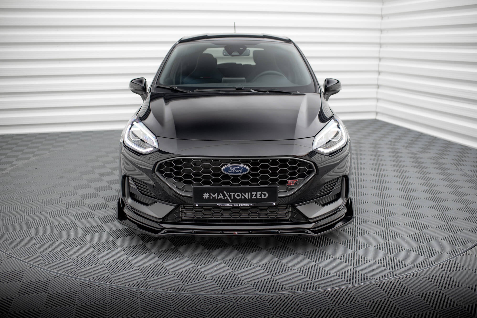 Lip Delantero V.4 + Flaps Ford Fiesta ST / ST-line Mk8 Facelift