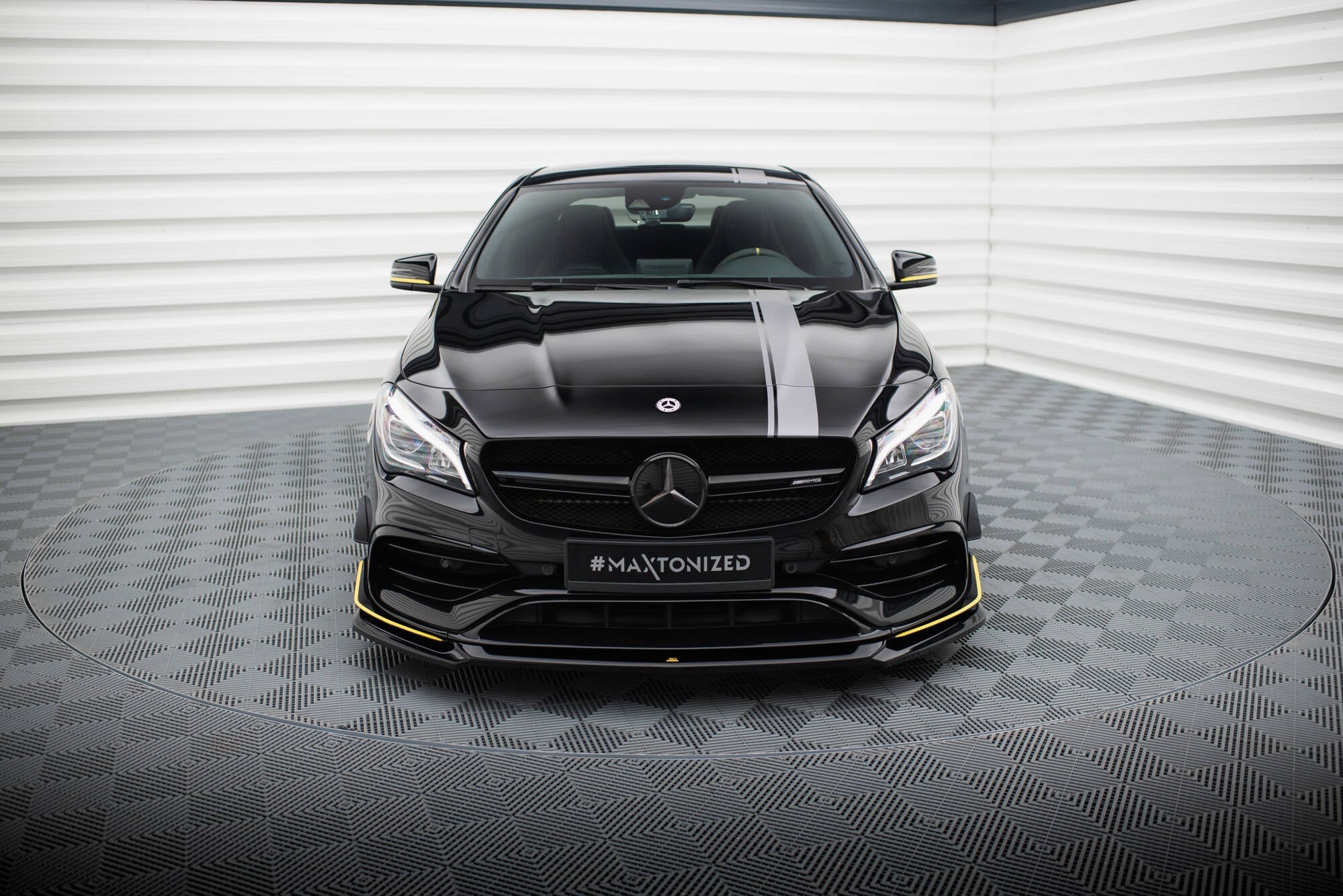 Lip delantero V.4 Mercedes-AMG CLA 45 Aero C117 Facelift