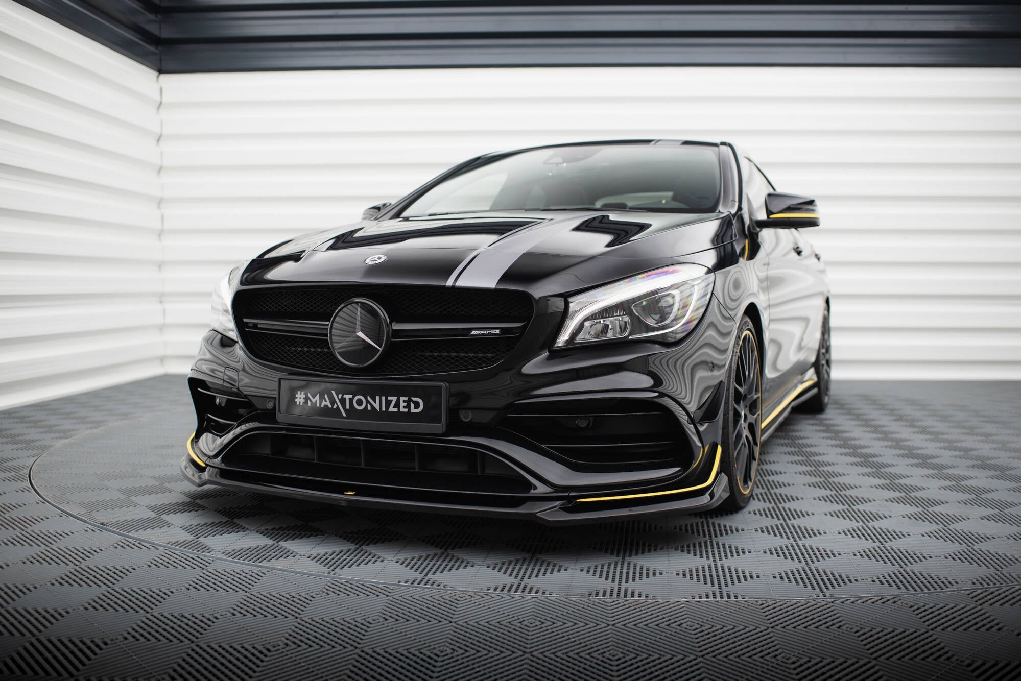 Lip delantero V.4 Mercedes-AMG CLA 45 Aero C117 Facelift