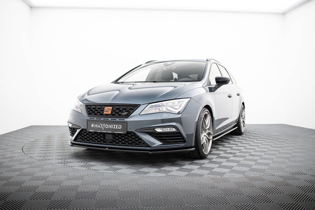 Lip delantero V.4 Seat Leon Cupra / FR Mk3 Facelift