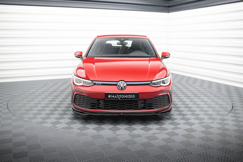 Front Lip V.4 Volkswagen Golf GTI / GTE / GTD / R-Line Mk8