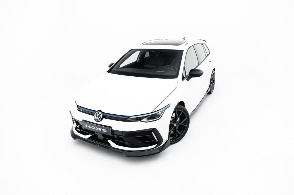 Front Lip V.4 Volkswagen Golf R Variant Mk8 Facelift
