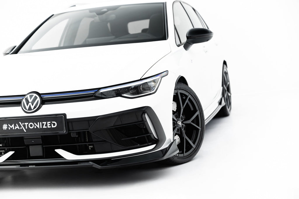 Front Lip V.4 Volkswagen Golf R Variant Mk8 Facelift
