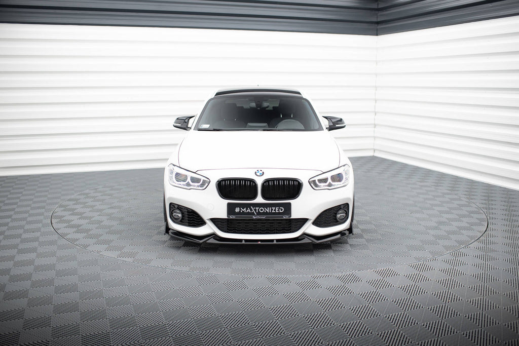 Front Lip V.5 + Flaps BMW 1 Series M-Pack / M140i F20 Facelift