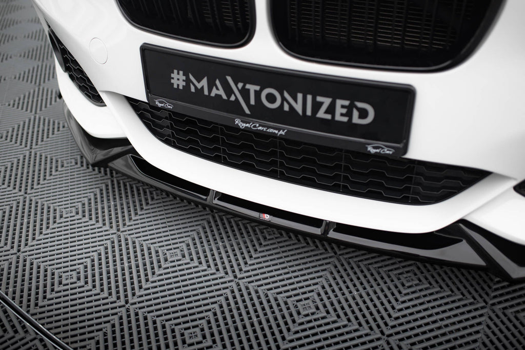 Front Lip V.5 + Flaps BMW 1 Series M-Pack / M140i F20 Facelift