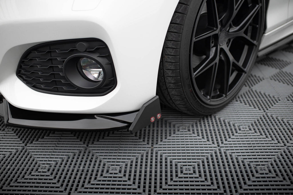 Front Lip V.5 + Flaps BMW 1 Series M-Pack / M140i F20 Facelift