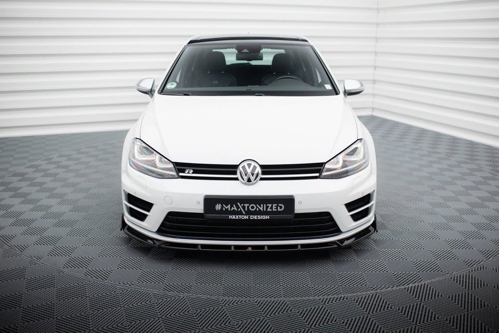 Lip Delantero V.5 + Flaps Volkswagen Golf R / R-Line Mk7
