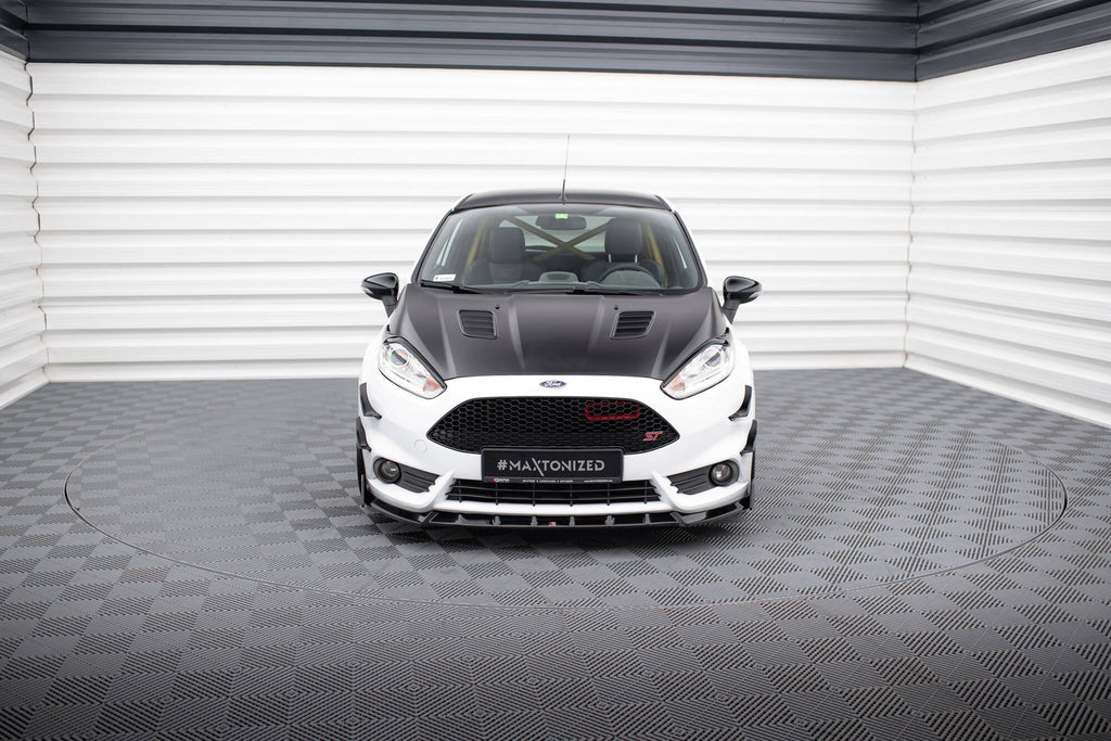 Front Lip V.6 + Flaps Ford Fiesta ST Mk7 Facelift