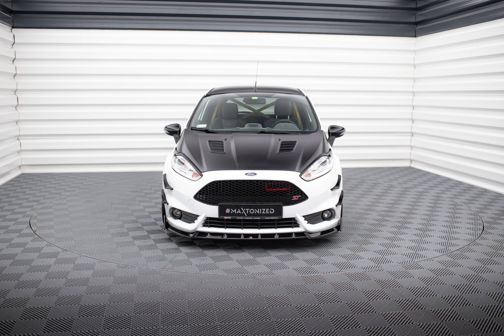 Lip Delantero V.6 + Flaps Ford Fiesta ST Mk7 Facelift