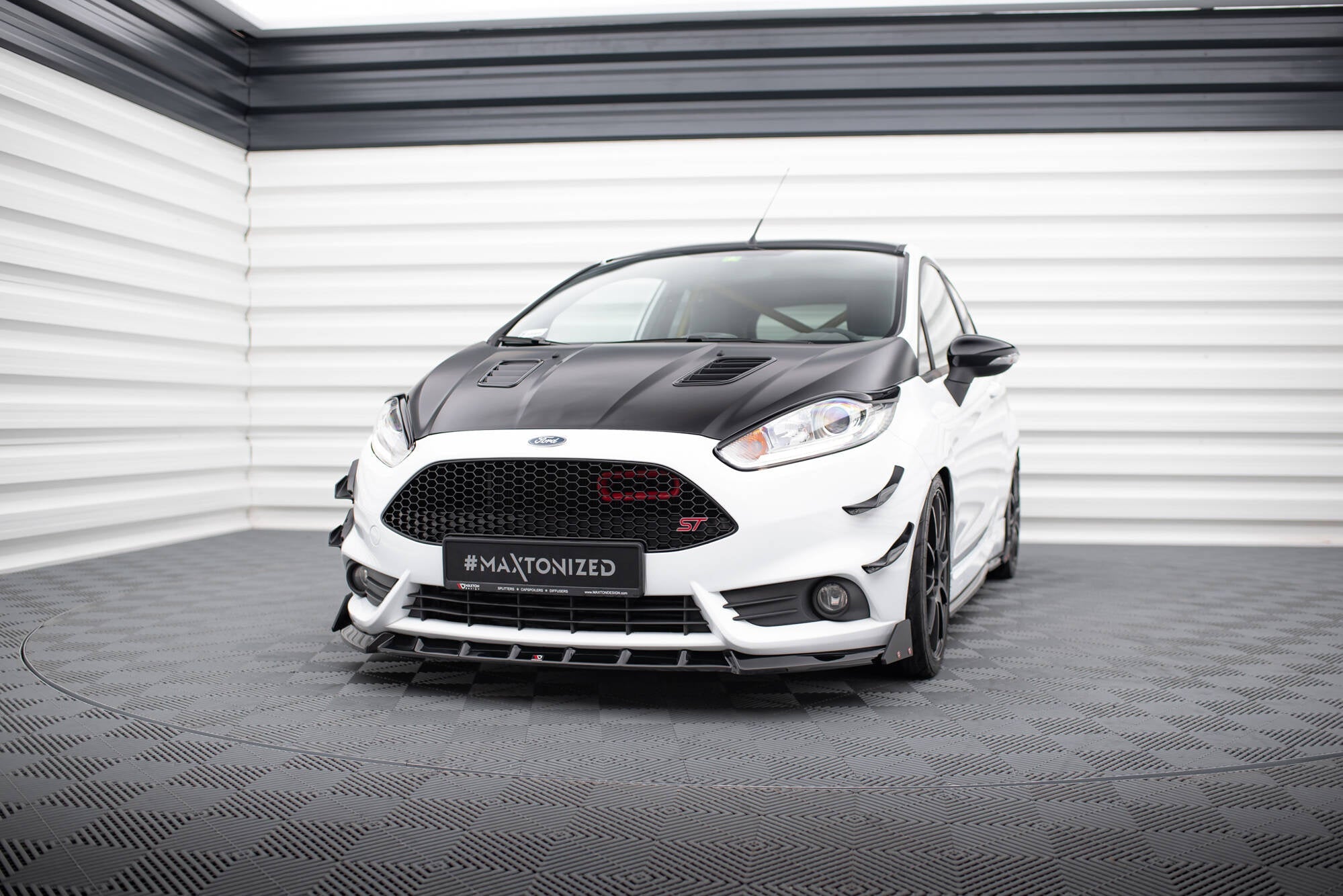 Lip Delantero V.6 + Flaps Ford Fiesta ST Mk7 Facelift