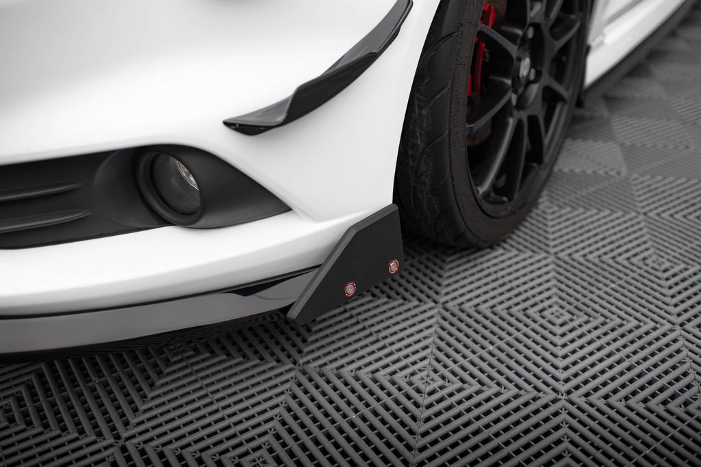 Front Lip V.6 + Flaps Ford Fiesta ST Mk7 Facelift