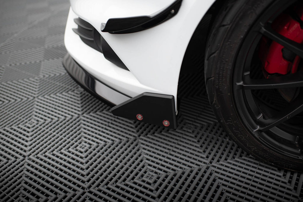 Front Lip V.6 + Flaps Ford Fiesta ST Mk7 Facelift