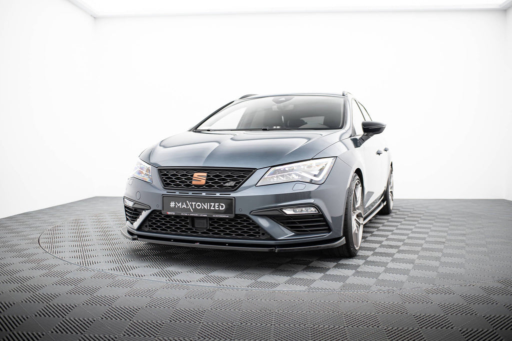 Lip delantero V.6 Seat León Cupra / FR Mk3 FL