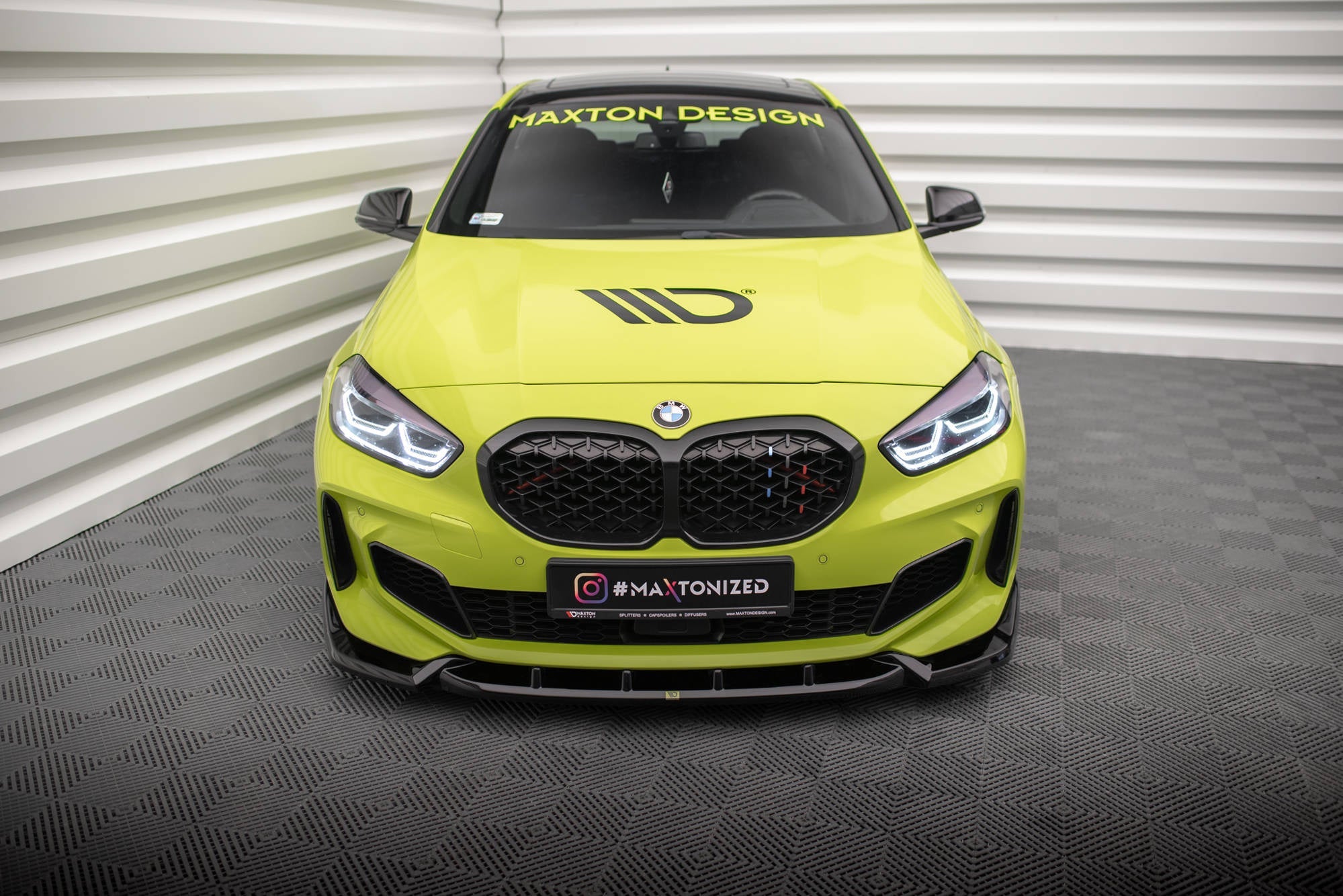 Lip delantero V.7 BMW Serie 1 M-Pack / M135i / 128ti F40