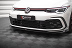 Front lip V.7 Volkswagen Golf GTI / GTE / GTD / R-Line Mk8