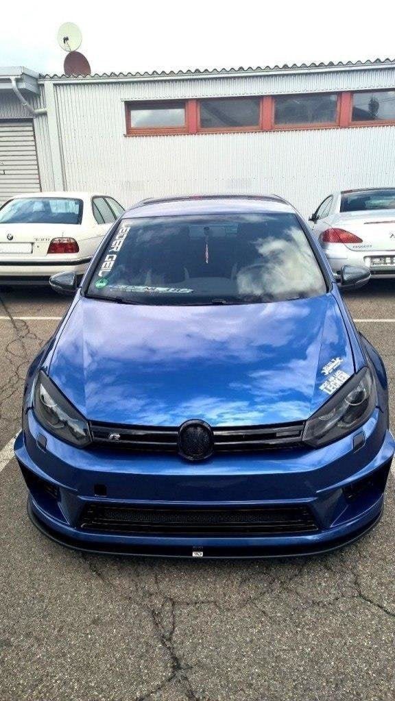 VW Golf 6 front lip (R400 bumper)