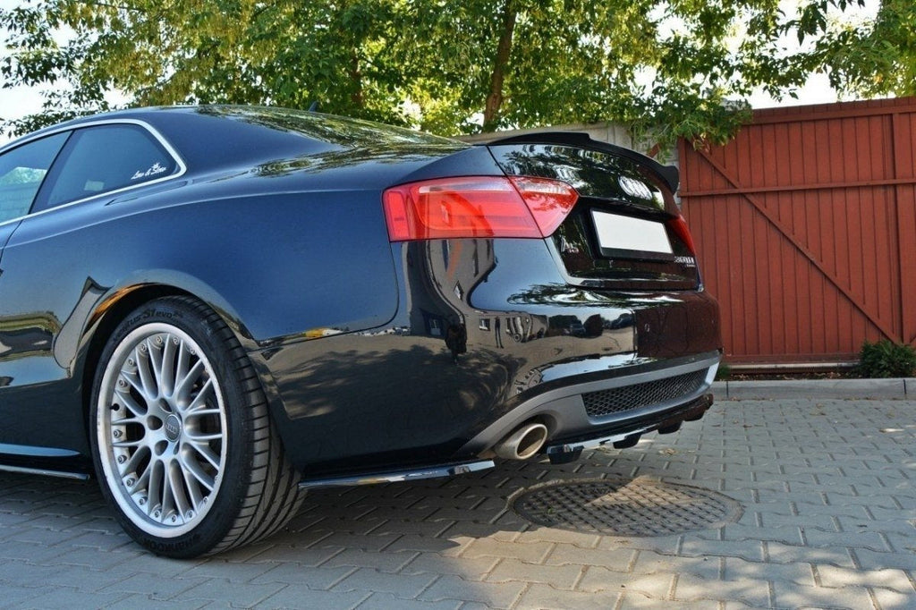 Splitter trasero Audi A5 Coupé / Sportback S-Line 8T (con barra vertical)