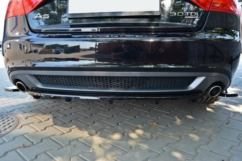 Splitter trasero Audi A5 Coupé / Sportback S-Line 8T (con barra vertical)