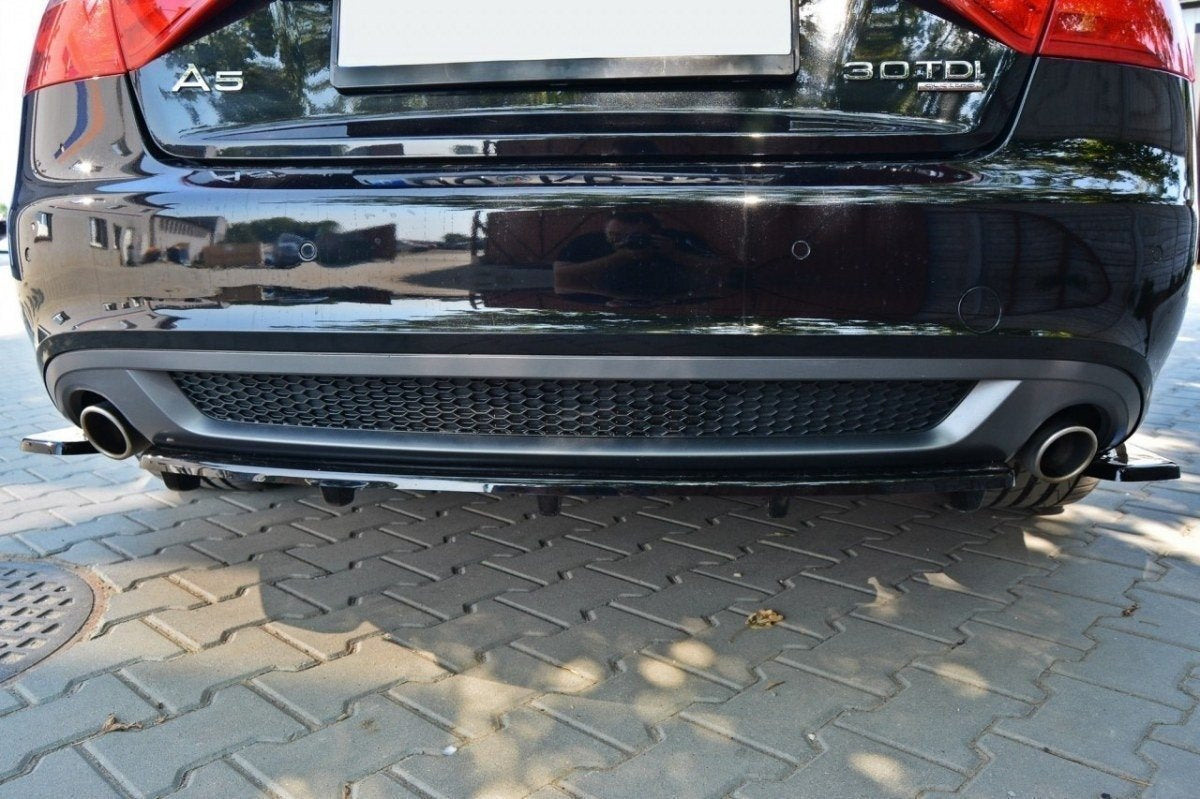 Splitter trasero Audi A5 Coupé / Sportback S-Line 8T (con barra vertical)