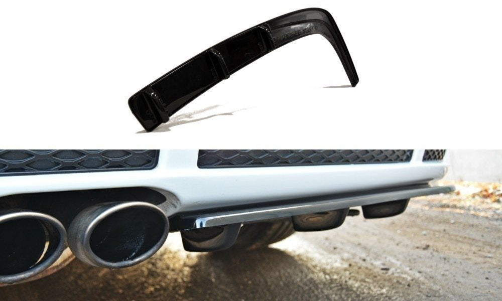 Audi RS4 B5 rear splitter (with vertical bar)
