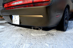 Splitter trasero Dodge Challenger Mk3 Phase-I SRT8 Coupé (sin barras verticales)