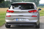 Hyundai I30 Mk3 Hatchback Rear Splitter (without vertical bars)