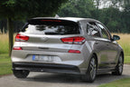Splitter trasero Hyundai I30 Mk3 Hatchback (sin barras verticales)