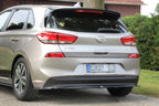 Hyundai I30 Mk3 Hatchback Rear Splitter (without vertical bars)