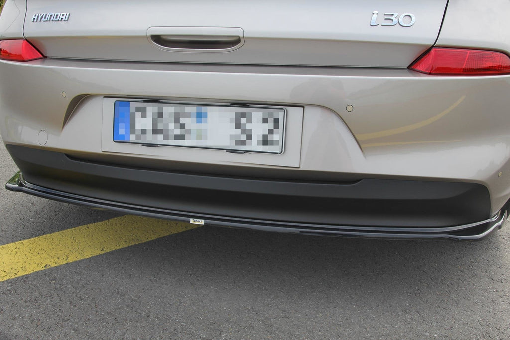 Hyundai I30 Mk3 Hatchback Rear Splitter (without vertical bars)