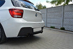 Splitter trasero BMW Serie 1 F20 / F21 M-Power (sin barras verticales)