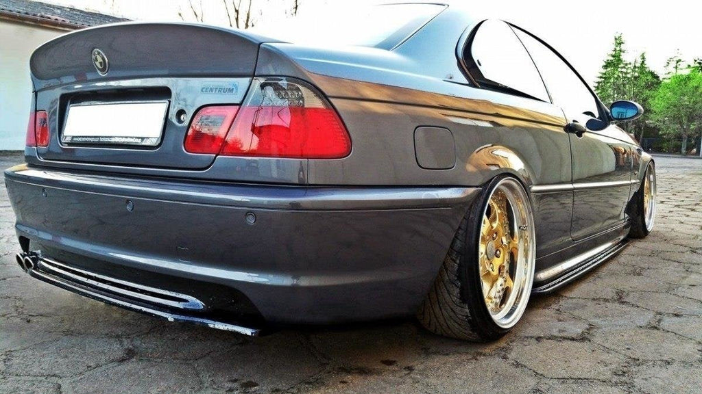 Splitter trasero BMW 3 E46 M-Pack Coupé (sin barras verticales)