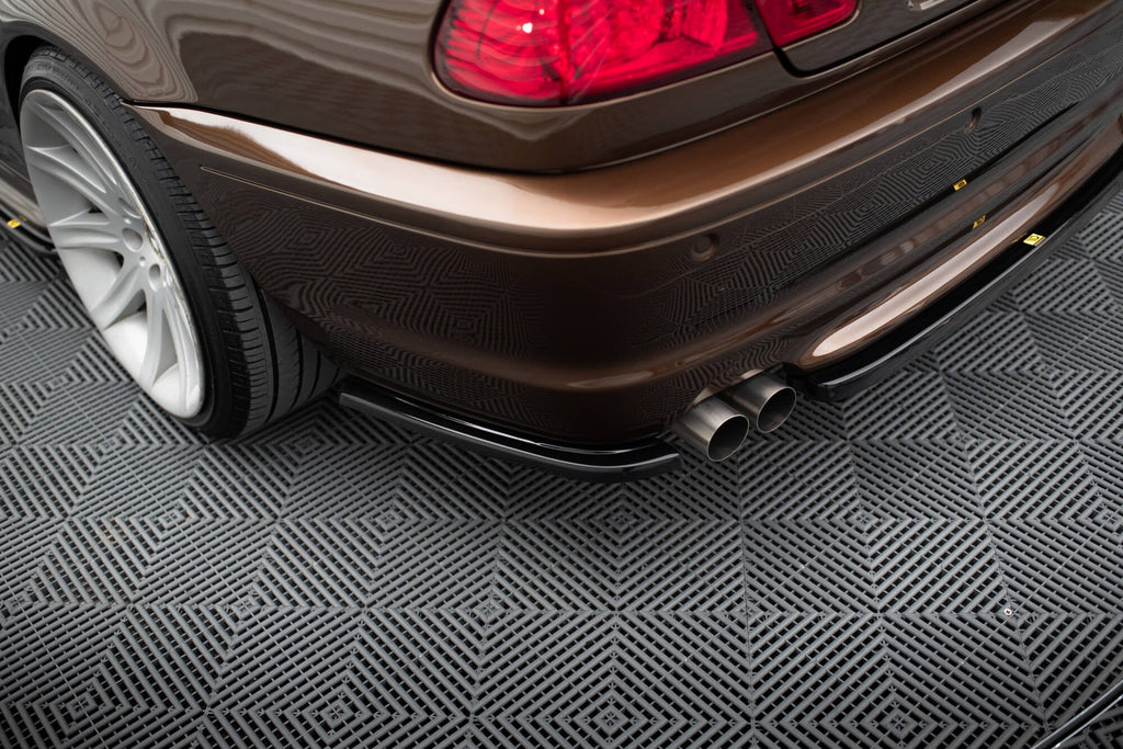 Splitter trasero BMW 3 E46 M-Pack Coupé (con barras verticales)