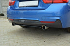 Splitter trasero BMW 4 Coupé Gran Coupé Cabrio M-Pack F32 F36 F33 (sin barras verticales)