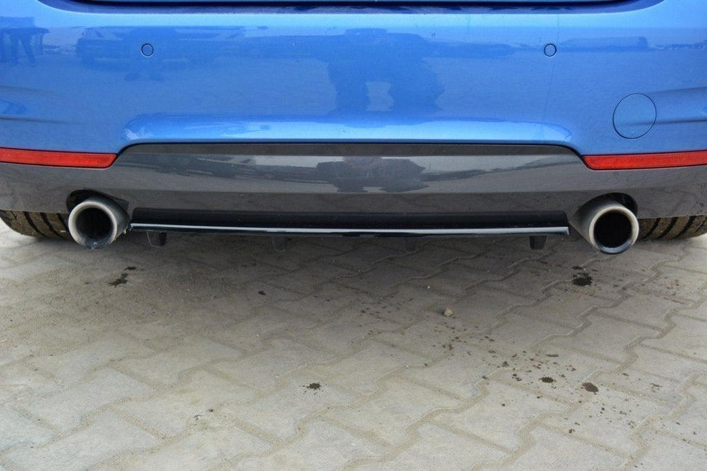 Splitter trasero BMW Serie 4 Coupé / Gran Coupé / Cabrio M-Pack F32 F36 F33 (con barras verticales)