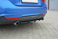 Splitter trasero BMW Serie 4 Coupé / Gran Coupé / Cabrio M-Pack F32 F36 F33 (con barras verticales)