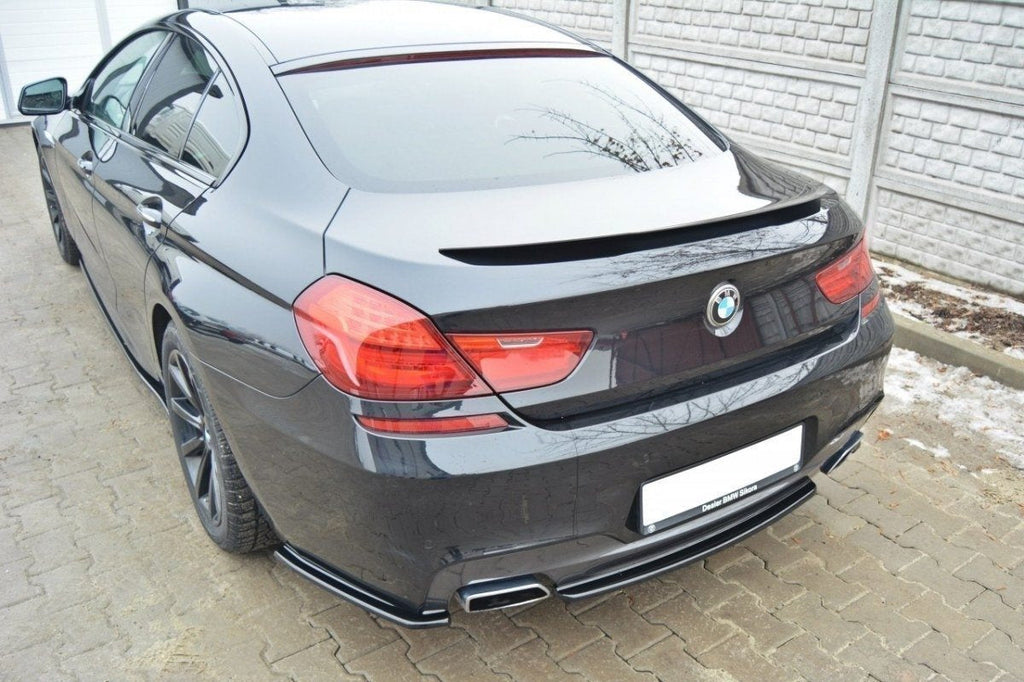 Splitter trasero BMW Serie 6 Gran Coupé M-Pack (con barra vertical)