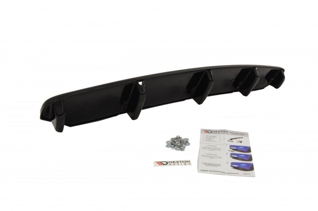 Splitter trasero BMW Serie 6 Gran Coupé M-Pack (con barra vertical)