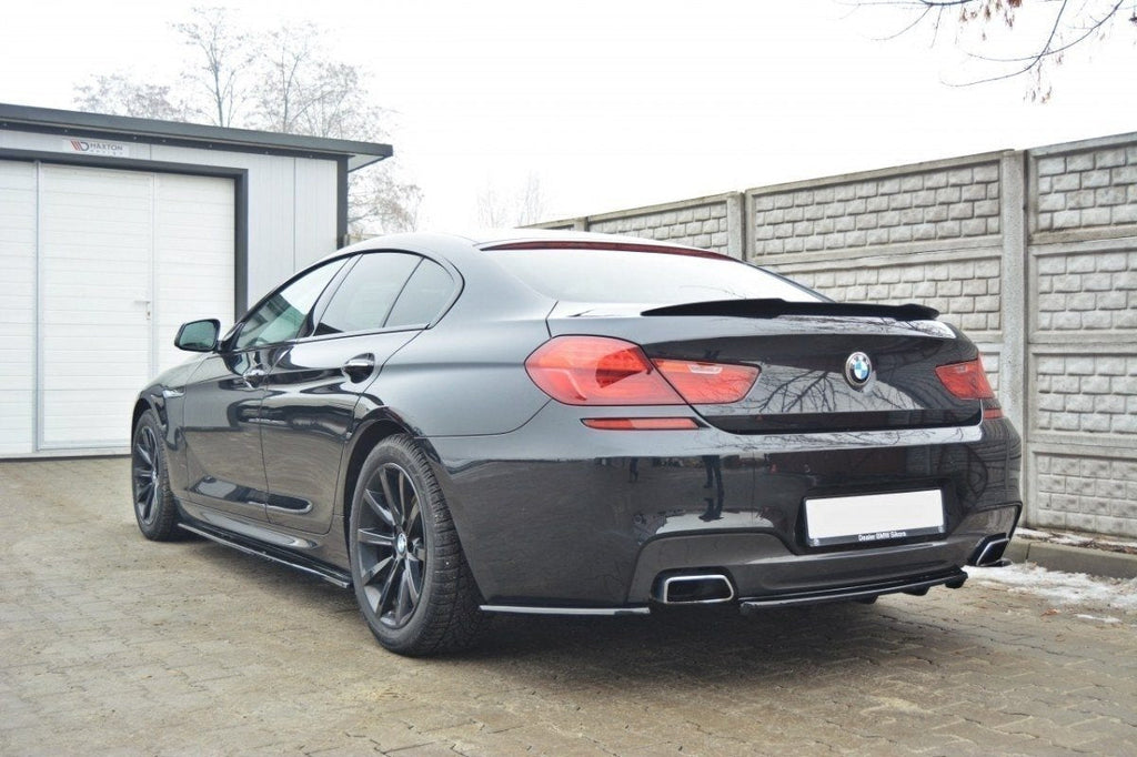 Splitter trasero BMW Serie 6 Gran Coupé M-Pack (con barra vertical)