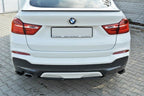 Splitter trasero BMW X4 M-Pack (sin barra vertical)