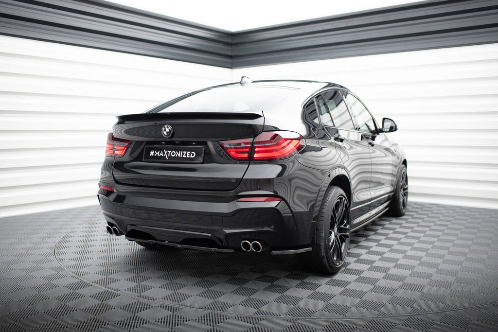 Splitter trasero BMW X4 M-Pack (con barra vertical)