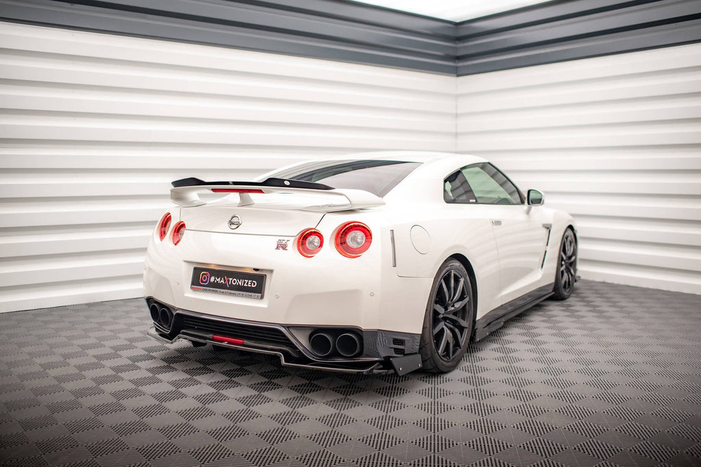 Splitter trasero + flaps Nissan GT-R R35 Facelift