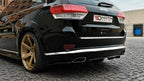 Rear Diffuser Jeep Grand Cherokee WK2 Summit Facelift (with tow bar cutout)