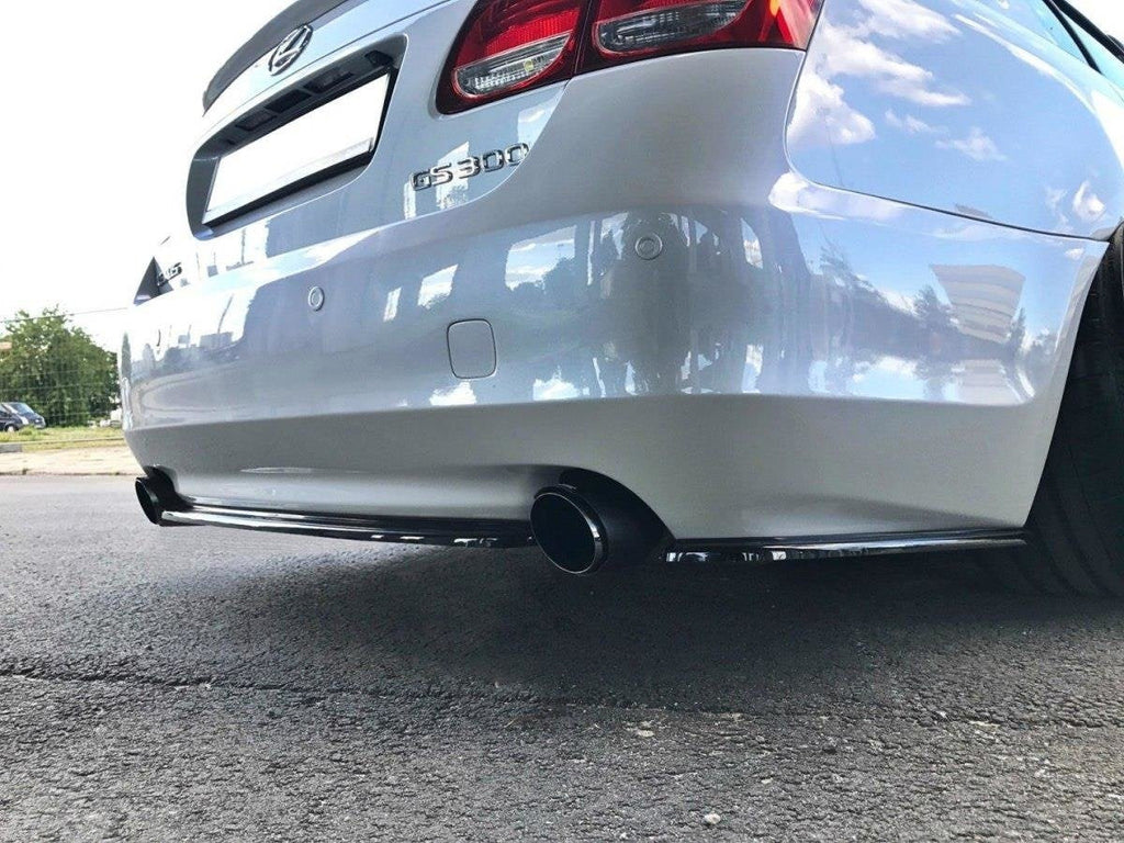 Splitter trasero Lexus GS 300 Mk3 Facelift (sin barras verticales)