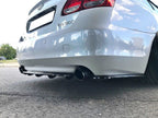 Splitter trasero Lexus GS 300 Mk3 Facelift (con barras verticales)