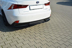 Splitter trasero Lexus IS Mk3 H (con barras verticales)