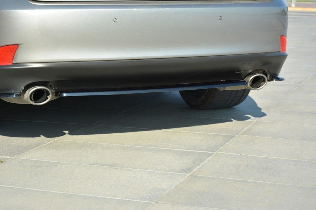 Splitter trasero Lexus IS Mk3 T (sin barras verticales)