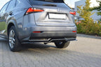 Rear diffuser Lexus NX Mk1 H (without vertical bars)