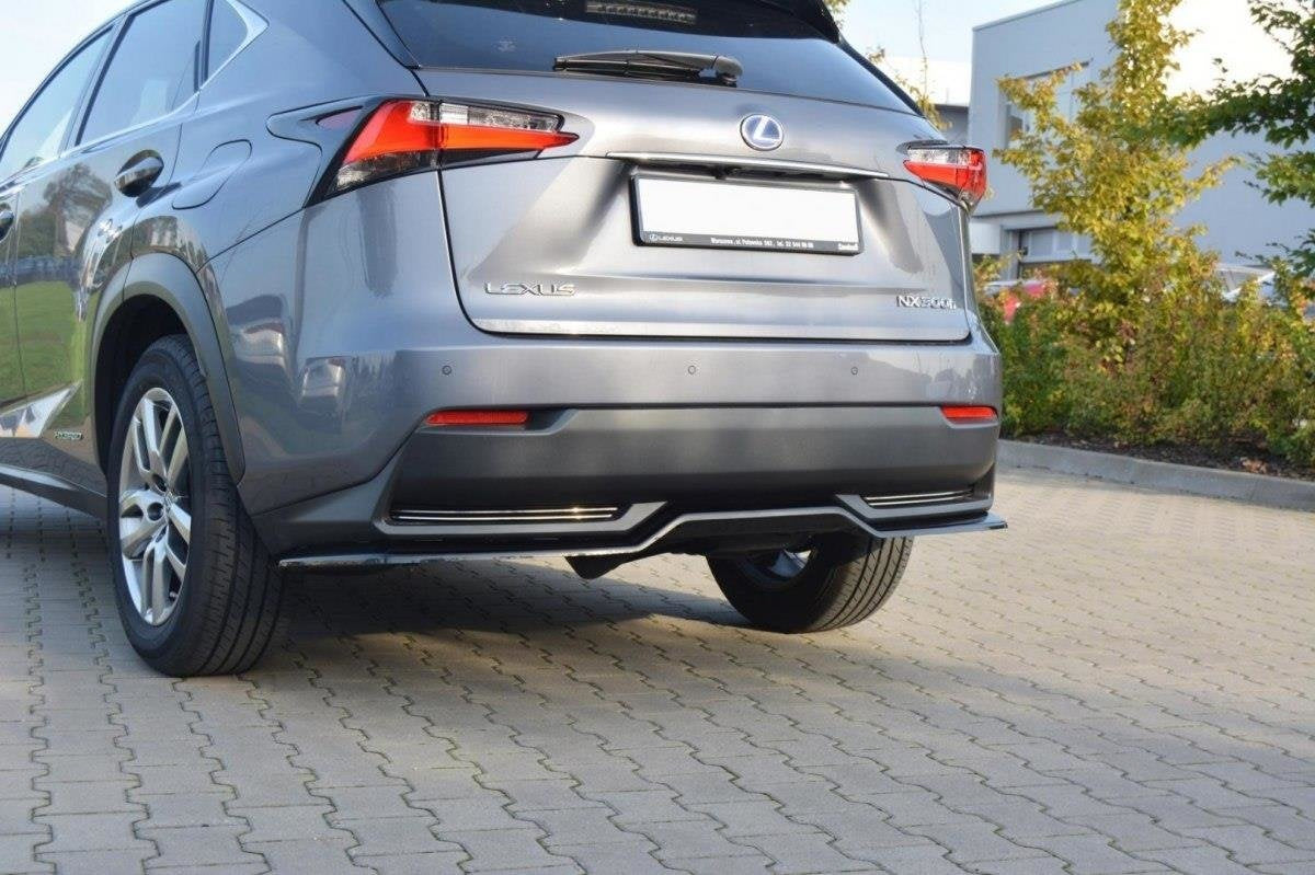 Splitter trasero Lexus NX Mk1 H (sin barras verticales)