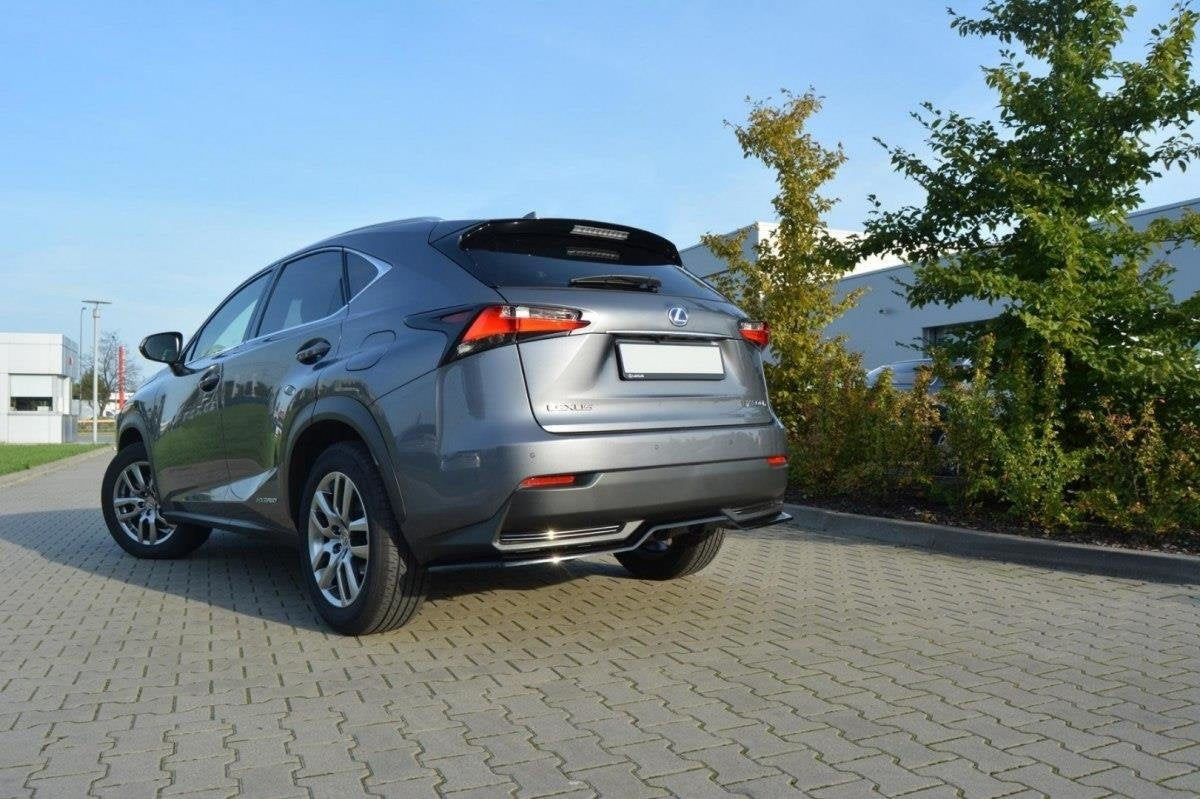 Splitter trasero Lexus NX Mk1 H (con barras verticales)