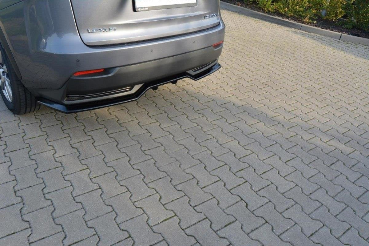 Splitter trasero Lexus NX Mk1 H (con barras verticales)